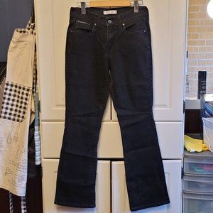 Levi's Black Stud Detail Boot Cut Jeans